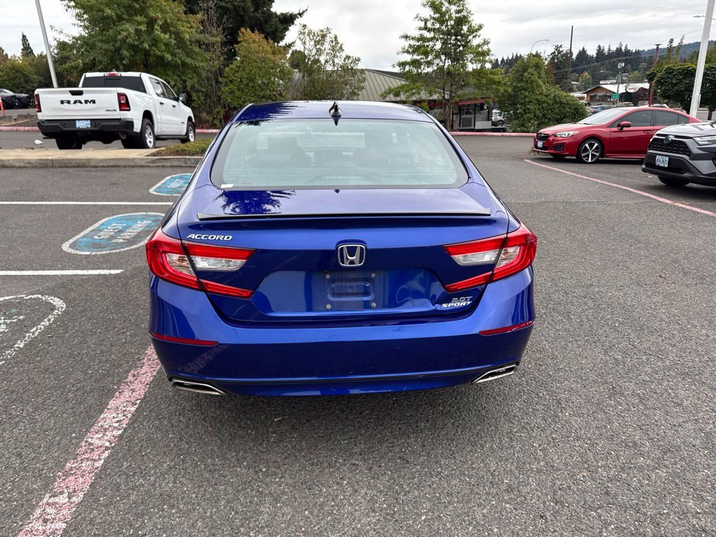 Used 2021 Still Night Pearl Honda Sport 2.0T image 8