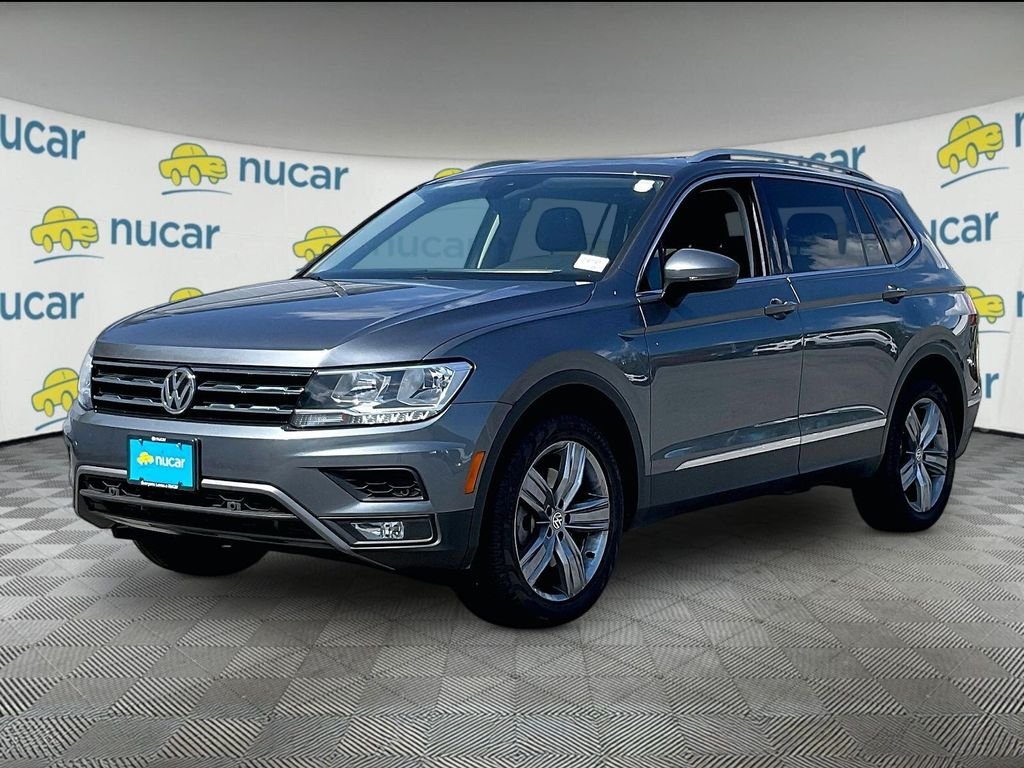Used 2021 Platinum Gray Metallic Volkswagen 2.0T SEL image 3