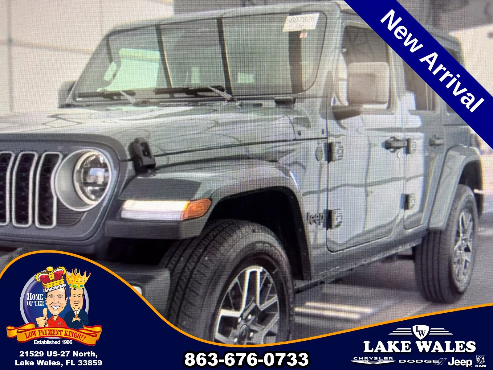 Used 2026 Gray Jeep Sahara image 7