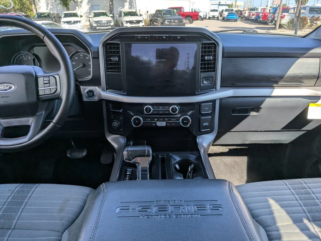 Used 2023 Antimatter Blue Metallic Ford XLT image 18