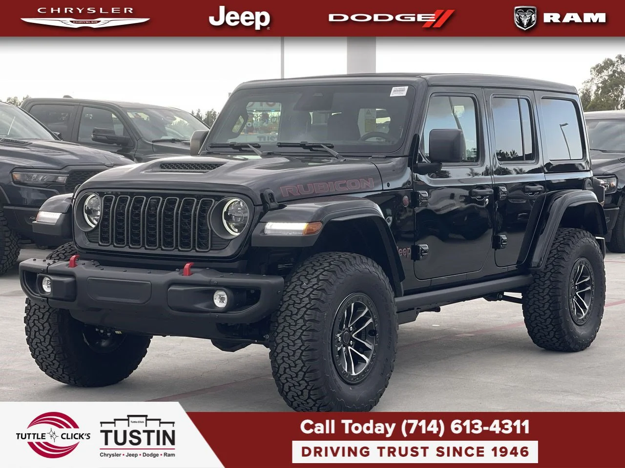 New 2027 Black Clear-Coat Paint Jeep Rubicon X image 9