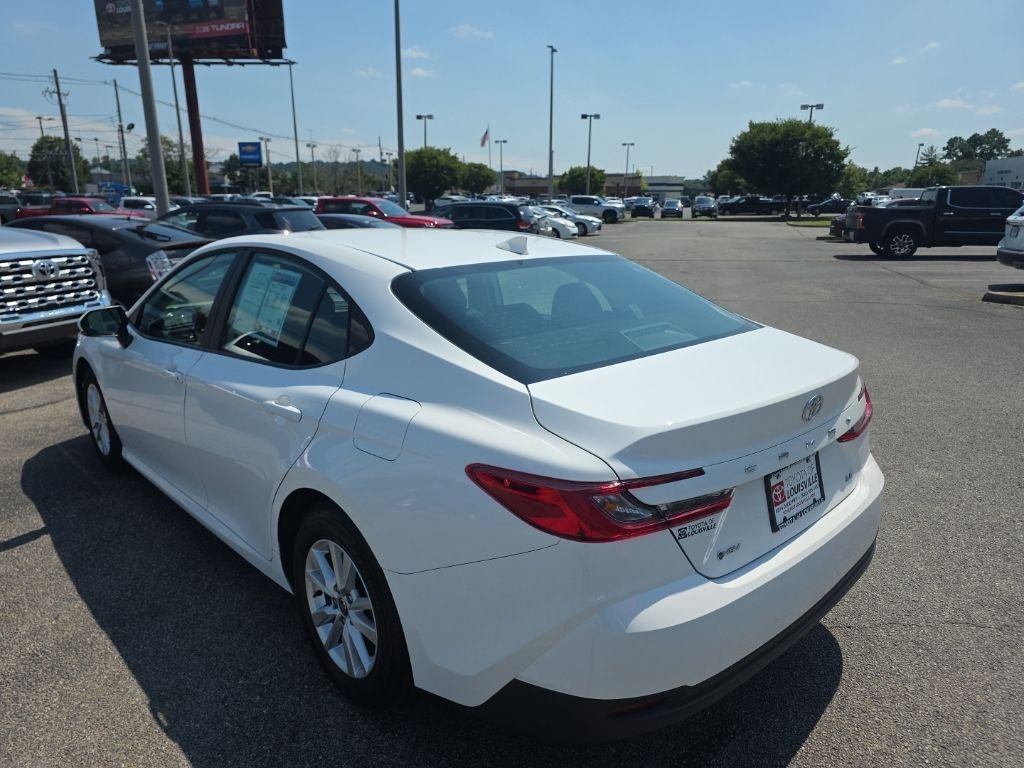 Used 2025 White Toyota LE image 6