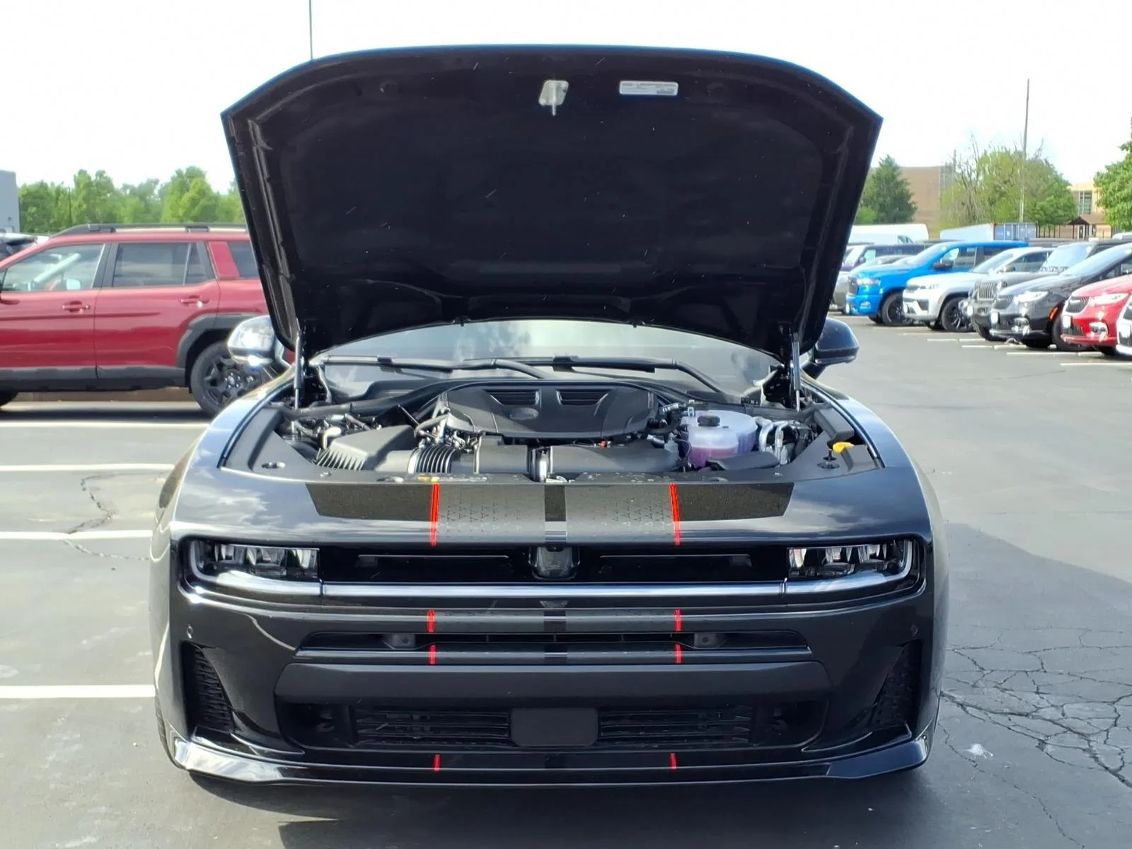 New 2026 Diamond Black Crystal Pearlcoat Dodge Scat Pack Plus image 22