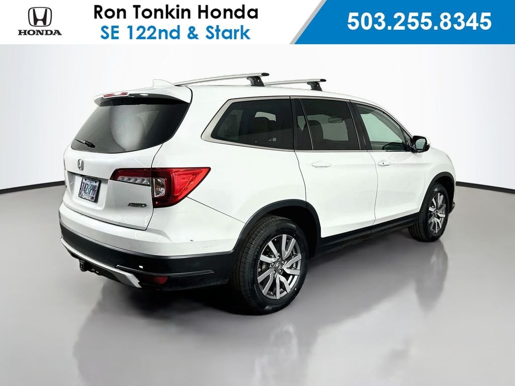 Used 2020 Platinum White Pearl Honda EX-L image 9