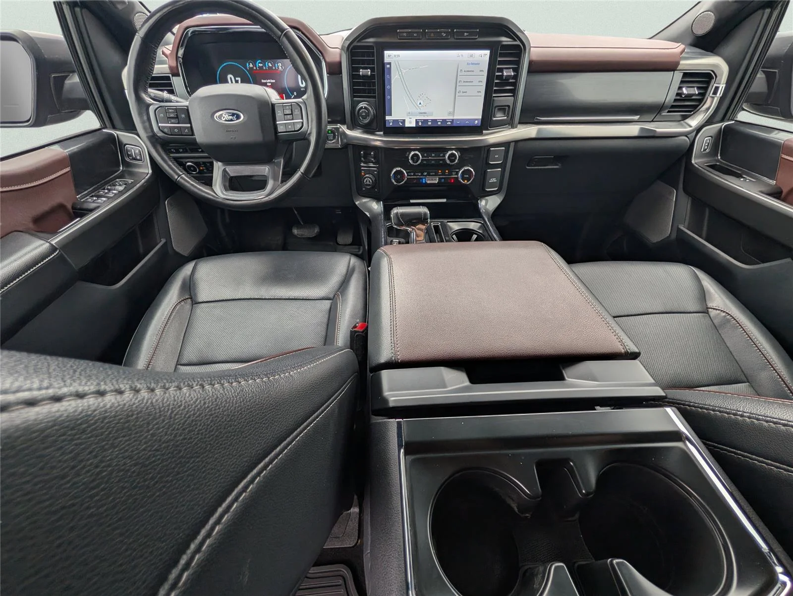 Used 2023 Carbonized Gray Ford LARIAT image 27