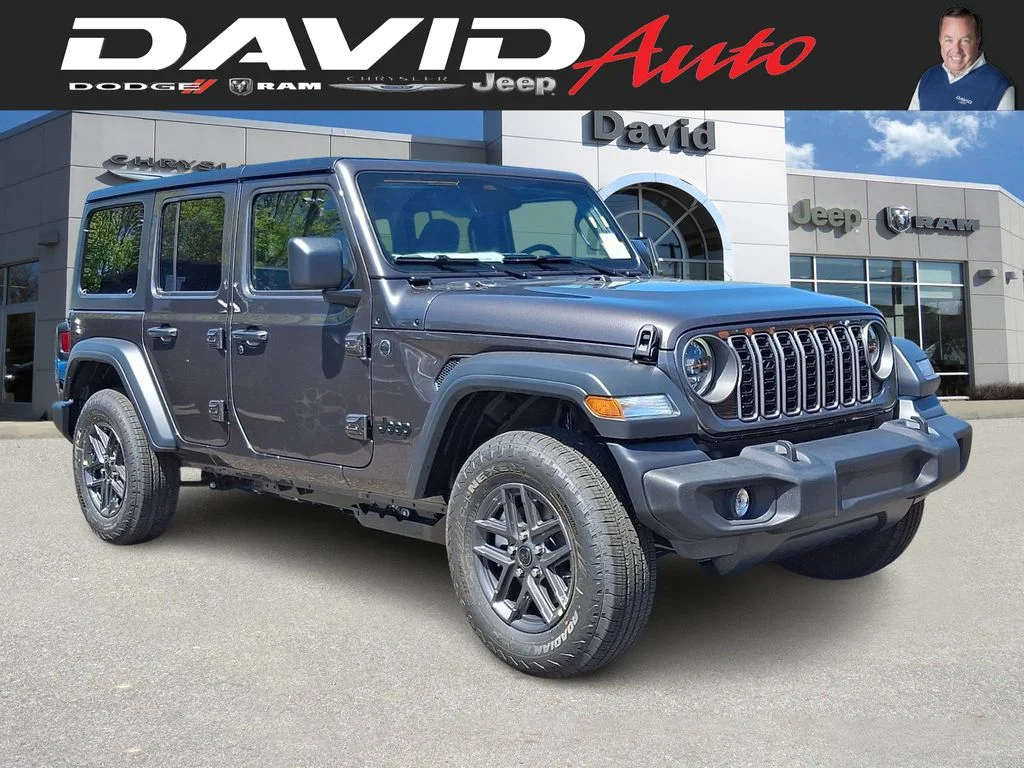 New 2026 Granite Crystal Metallic Clear-Coat Exterior Paint Jeep Sport S image 1