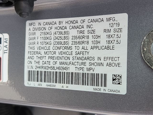2020 Honda CR-V EX - Photo 27