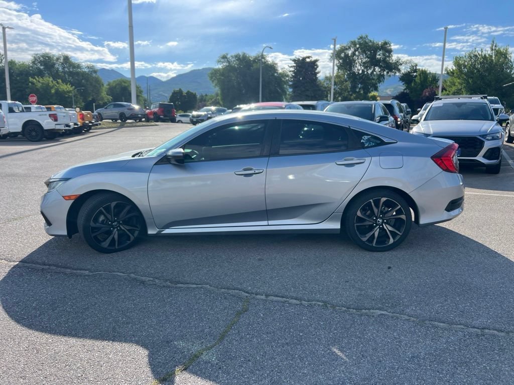 Used 2020 Lunar Silver Metallic Honda Sport image 12