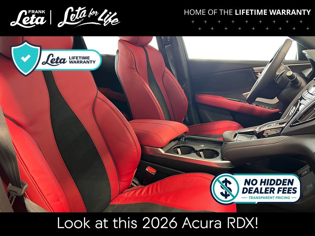 New 2026 Platinum White Pearl Acura w/A-Spec Package image 41