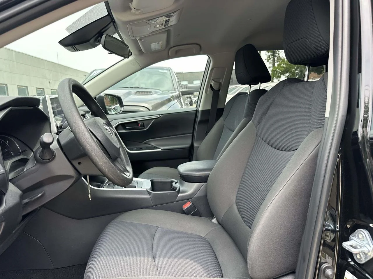 Used 2025 Midnight Black Metallic Toyota LE image 12