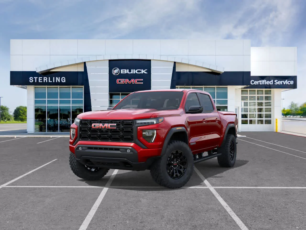 New 2026 Volcanic Red Tintcoat GMC Elevation image 8