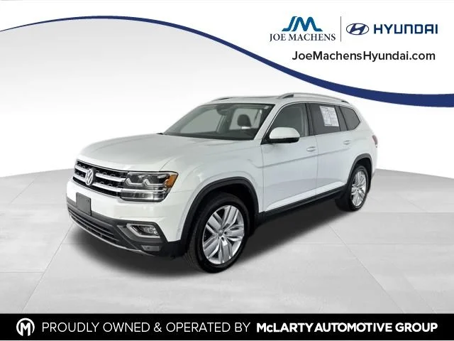 Used 2019 White Volkswagen SEL Premium image 3