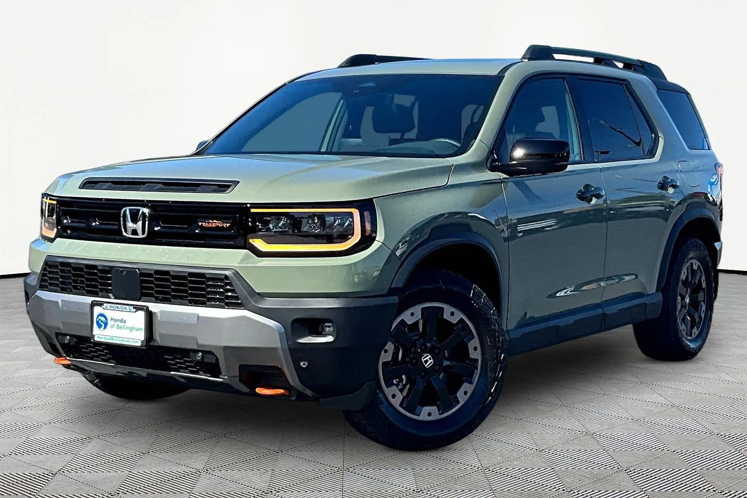 New 2026 Ash Green Metallic Honda TrailSport Elite image 2