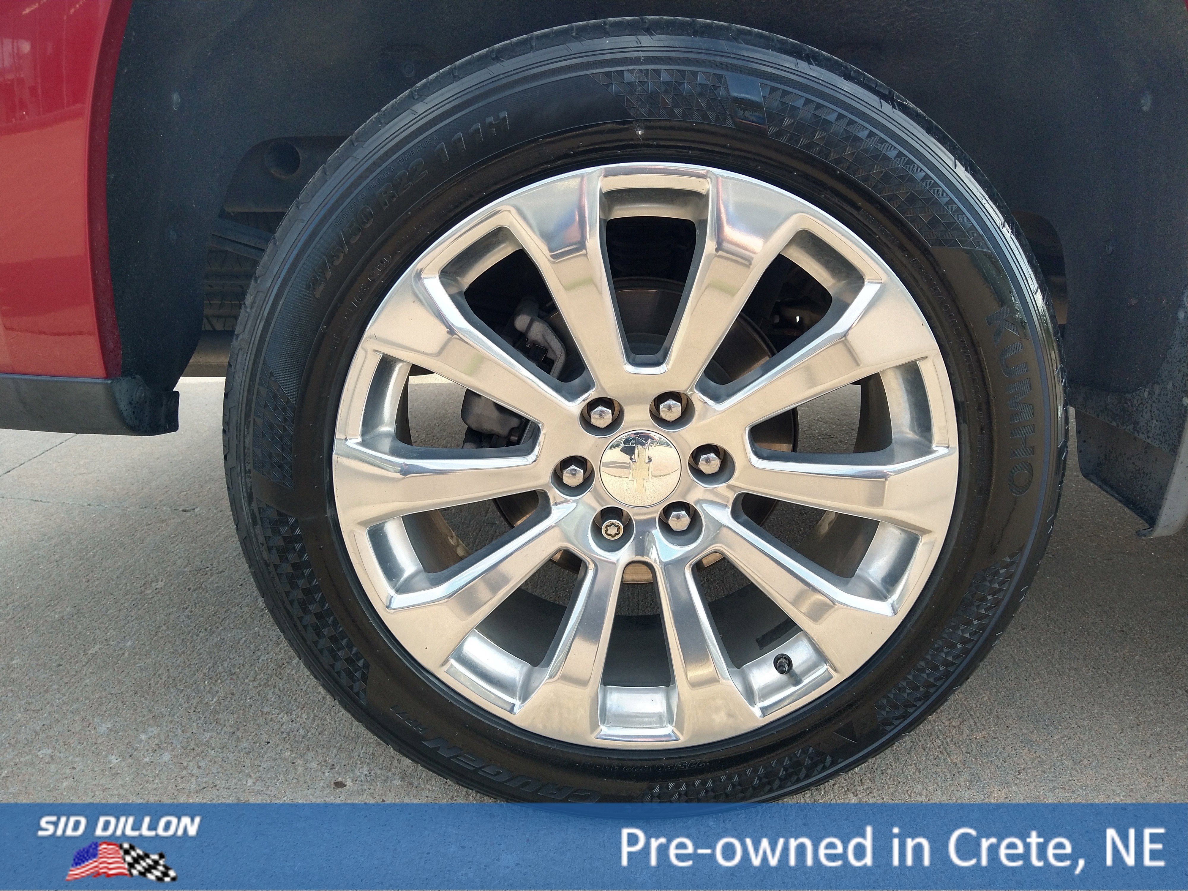 Used 2019 Cajun Red Tintcoat Chevrolet High Country image 12