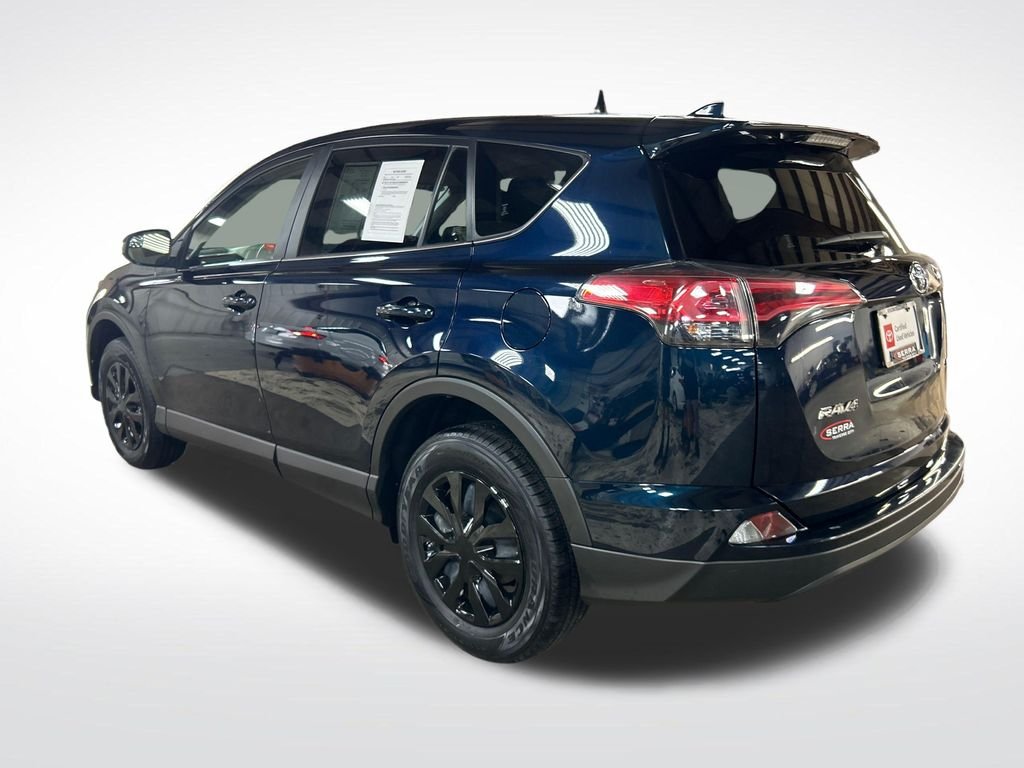 Certified Used 2018 Blue Toyota LE image 3