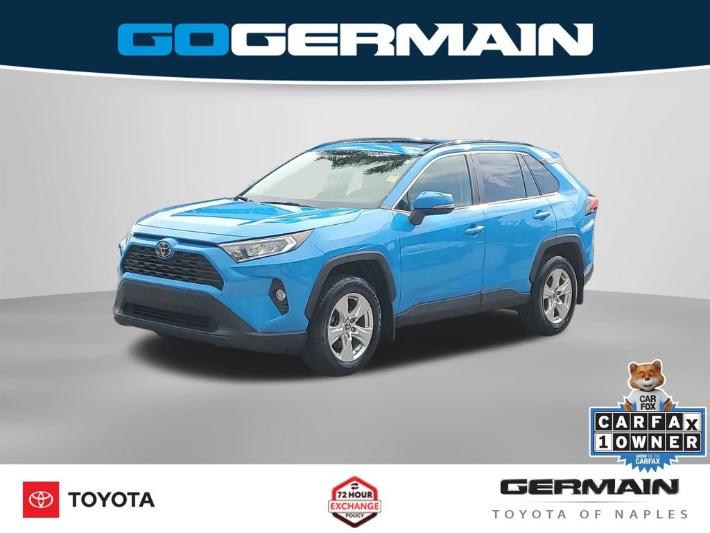 Used 2019 Blue Toyota XLE image 1