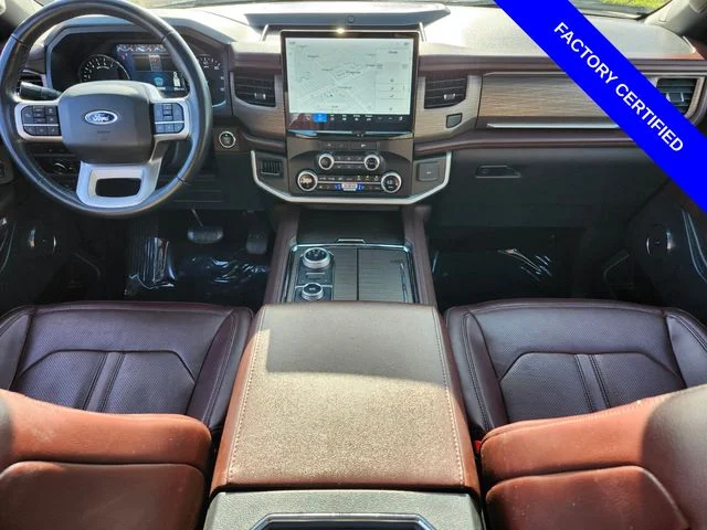 Certified Used 2024 Black Metallic Ford Limited image 12