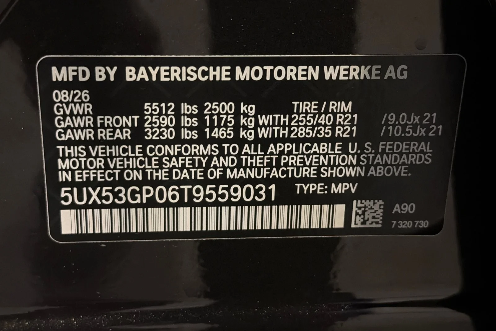 New 2026 Dark Graphite Metallic BMW 30 xDrive image 28