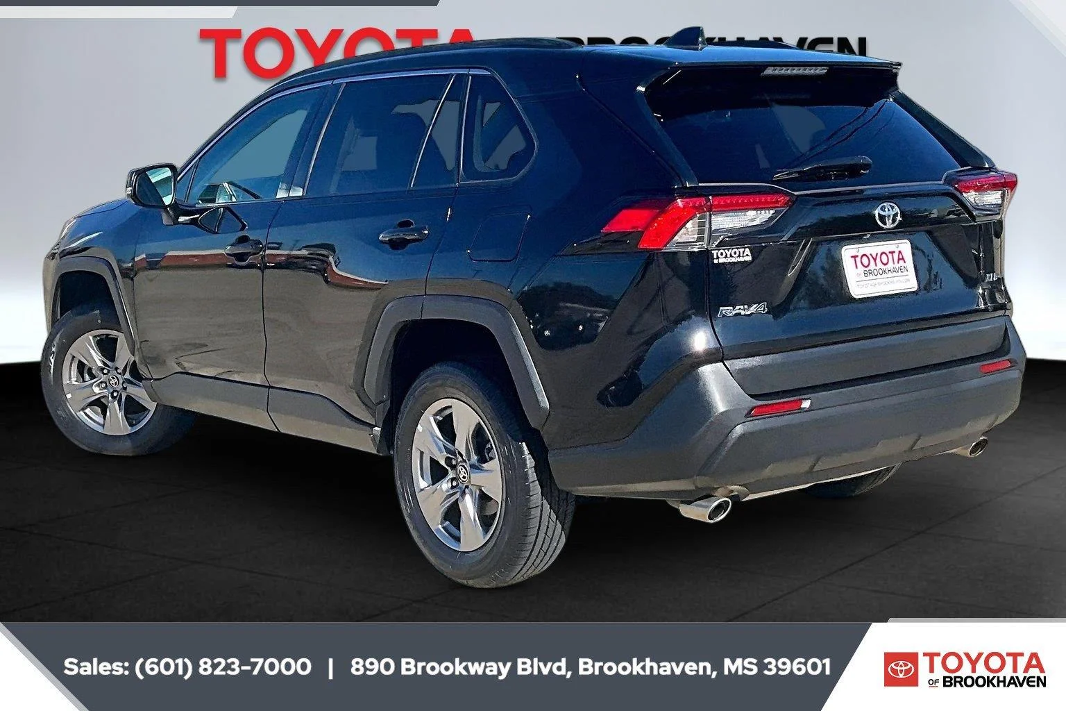 Used 2024 Midnight Black Metallic Toyota XLE image 2