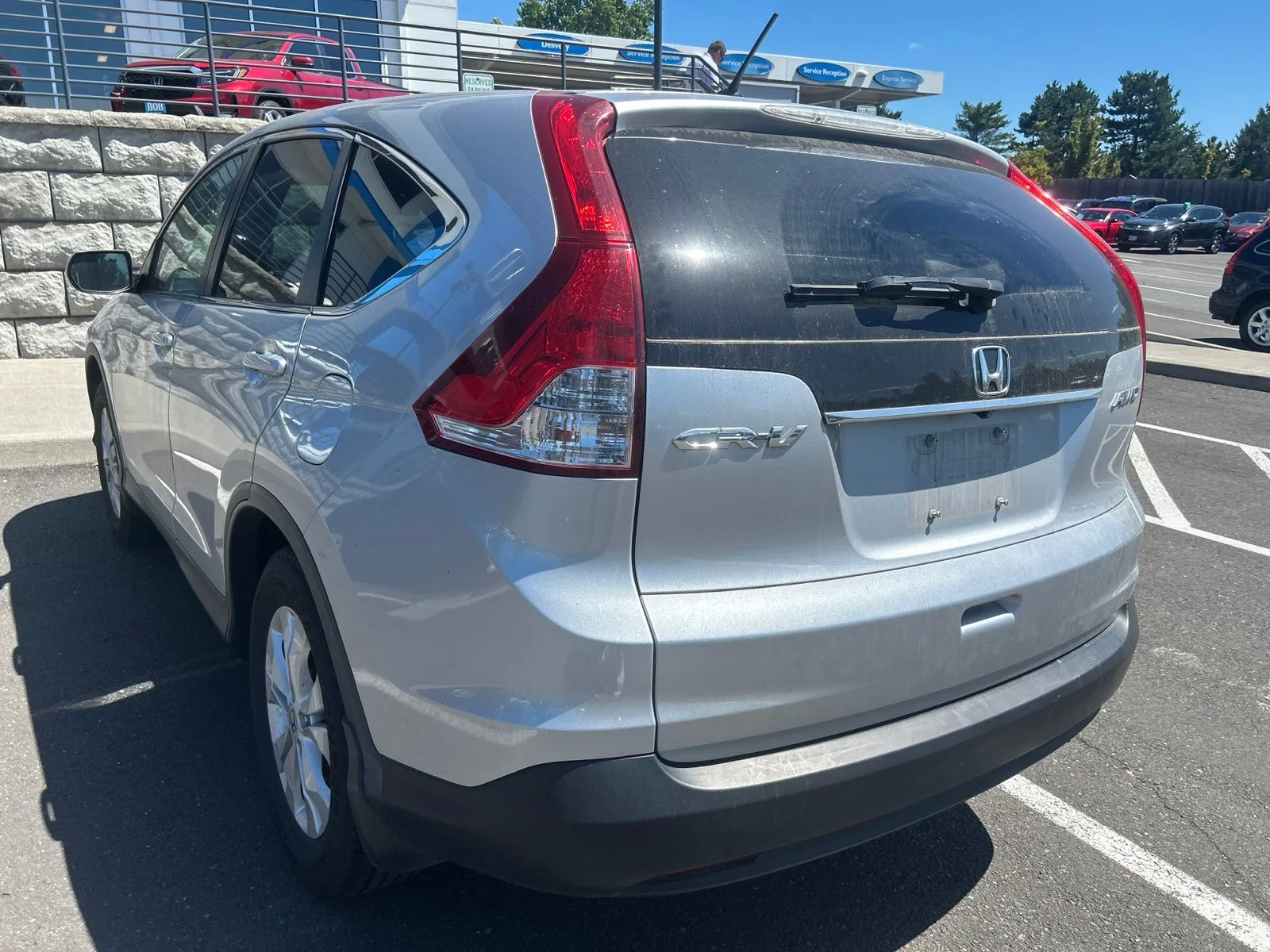 Used 2014 Alabaster Silver Metallic Honda EX image 20