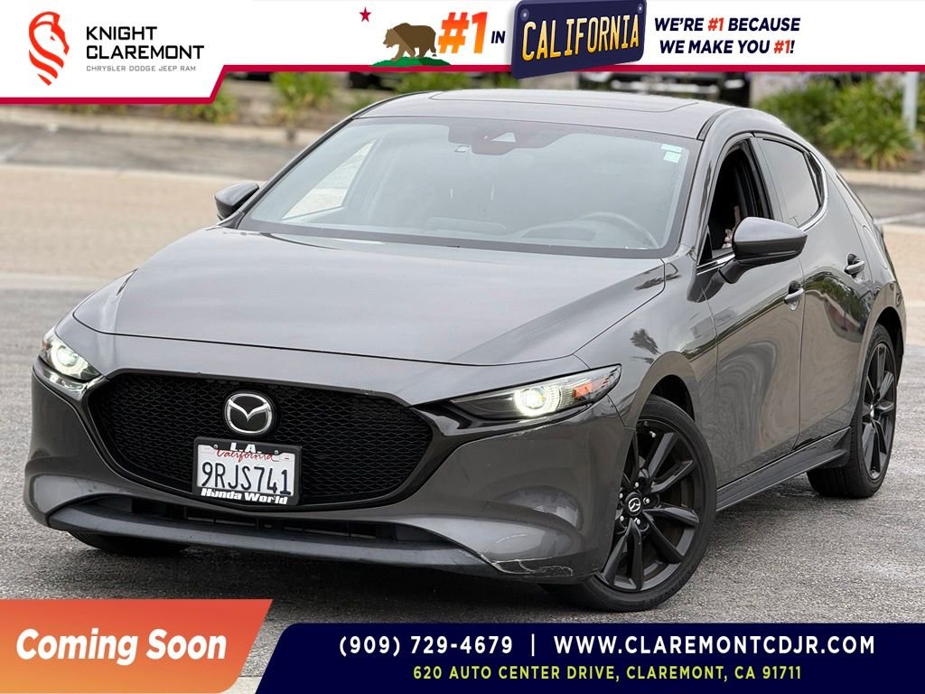 Used 2021 Machine Gray Mazda Premium image 1