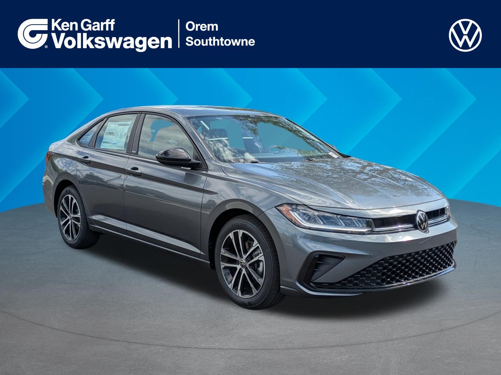New 2026 Platinum Gray Metallic Volkswagen Sport image 1