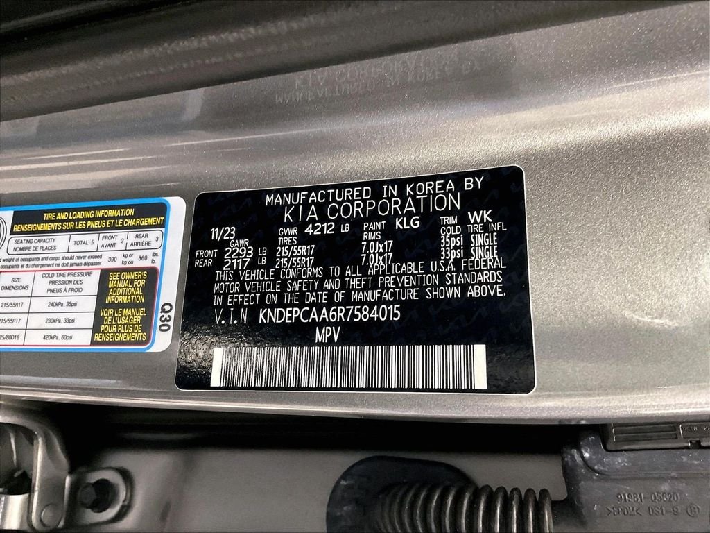 Used 2024 Gray Kia LX image 34