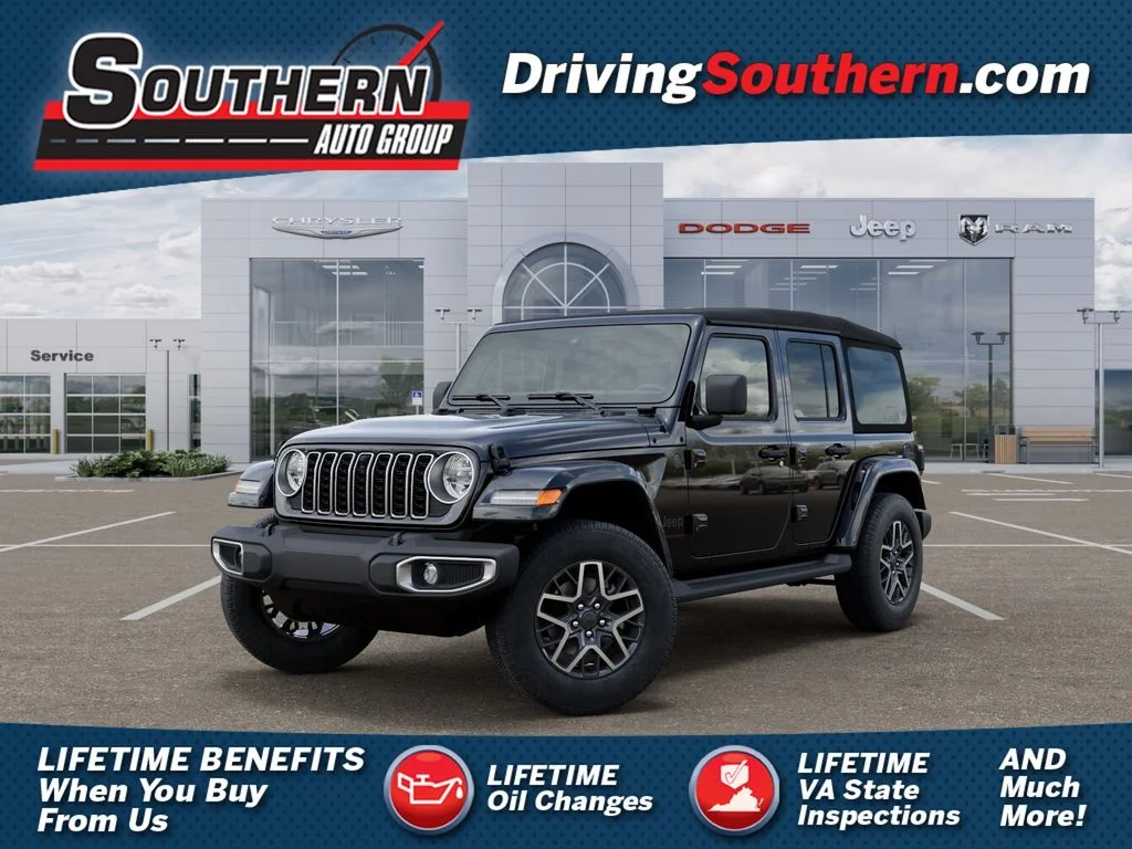 New 2026 Black Clear-Coat Exterior Paint Jeep Sahara image 1