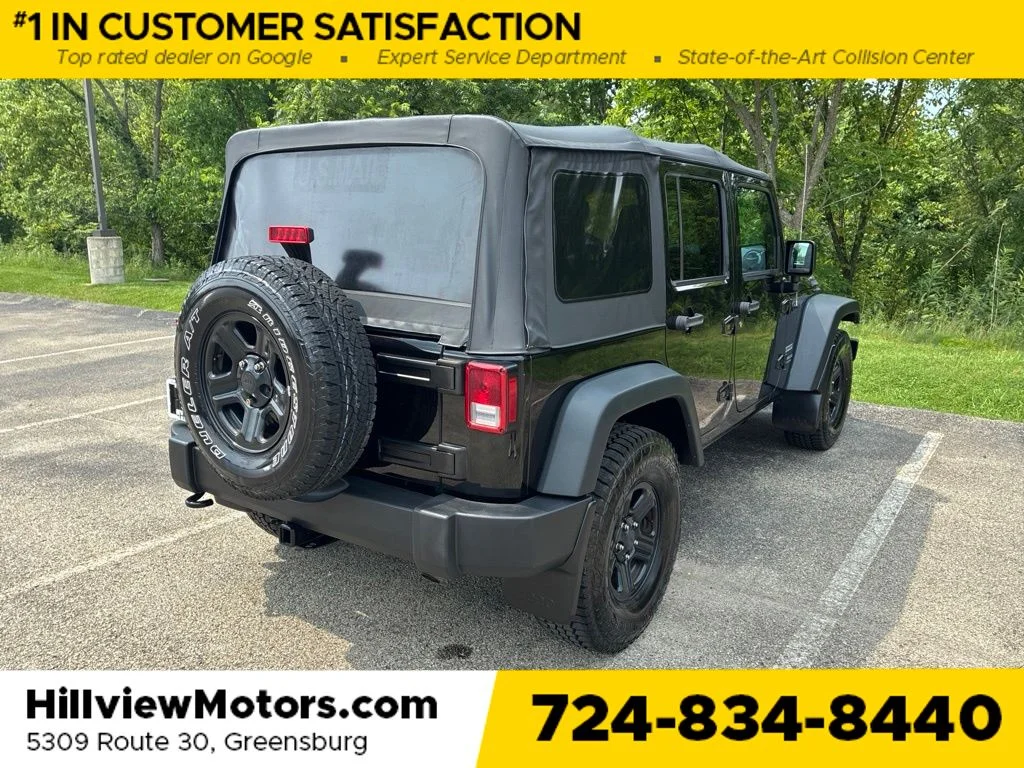 Certified Used 2016 Black Clearcoat Jeep Unlimited Sport image 7