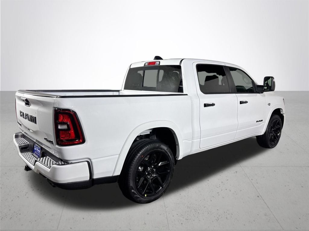 New 2026 Bright White Clear-Coat Exterior Paint RAM Laramie image 6