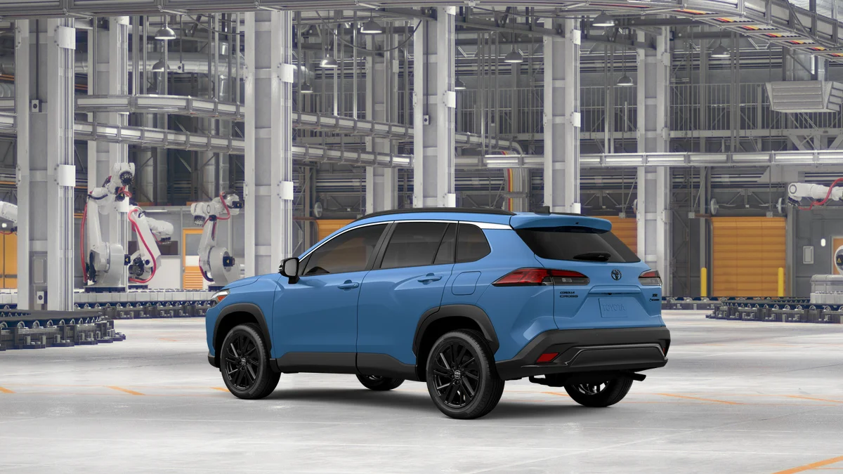 New 2026 Cavalry Blue Toyota Hybrid XSE image 6
