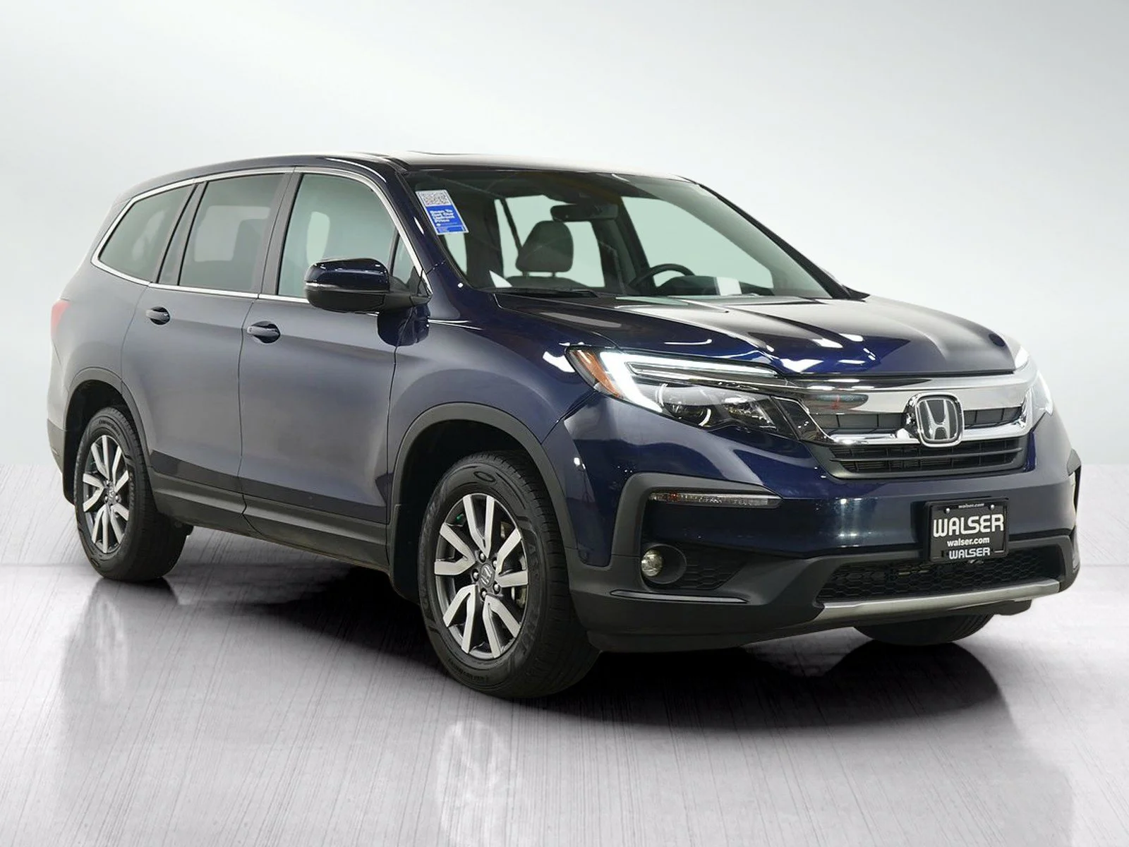 Used 2022 Blue Honda 5D WAGON EX-L 4WD image 7