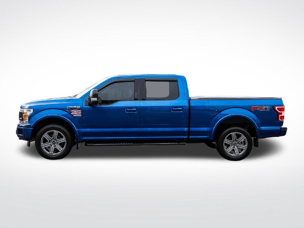 Used 2018 Lightning Blue Ford XLT image 2