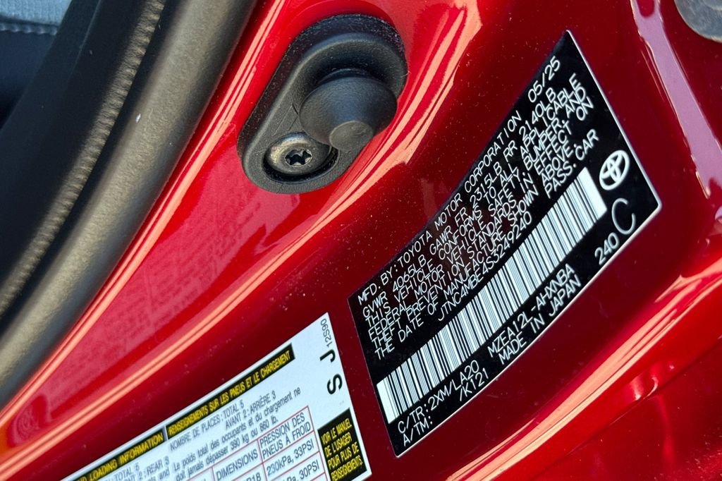 Certified Used 2025 Red Toyota XSE image 35