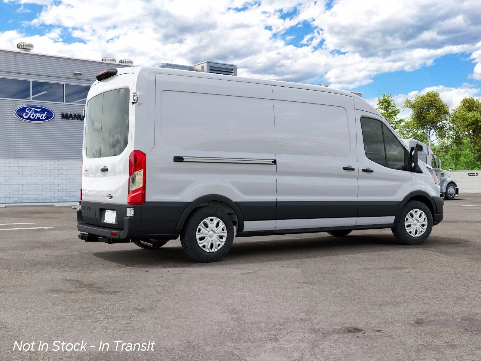 New 2027 Oxford White Ford Cargo Van image 6