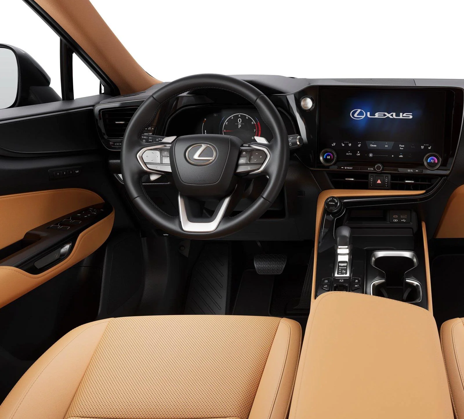 New 2026 Cloudburst Gray Lexus  350 LUXURY AWD image 6