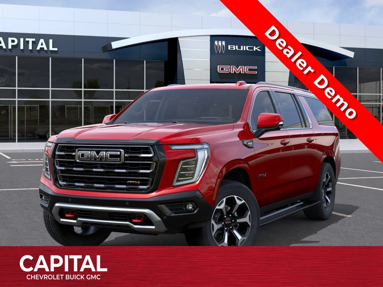 New 2026 Volcanic Red Tintcoat GMC AT4 Ultimate image 1