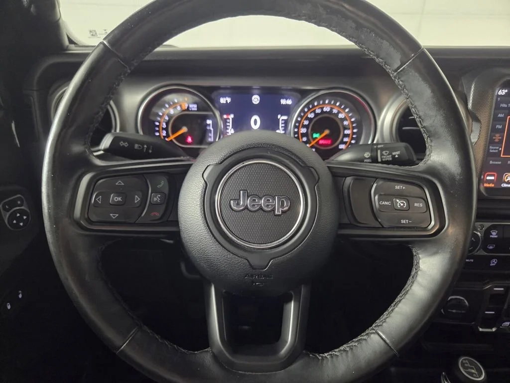 Used 2021 Black Clearcoat Jeep Unlimited Willys image 15
