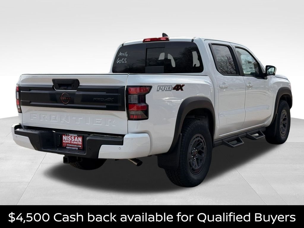 New 2026 Glacier White Nissan Crew Cab PRO-4X® image 3