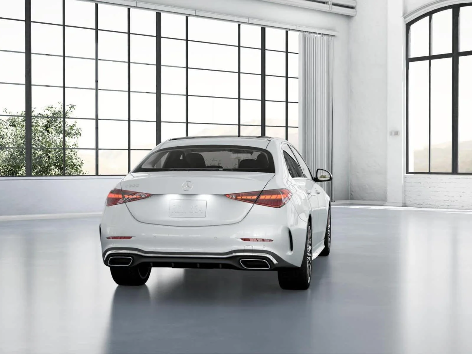 New 2026 MANUFAKTUR Moonlight White Metallic Mercedes-Benz C 300 image 22