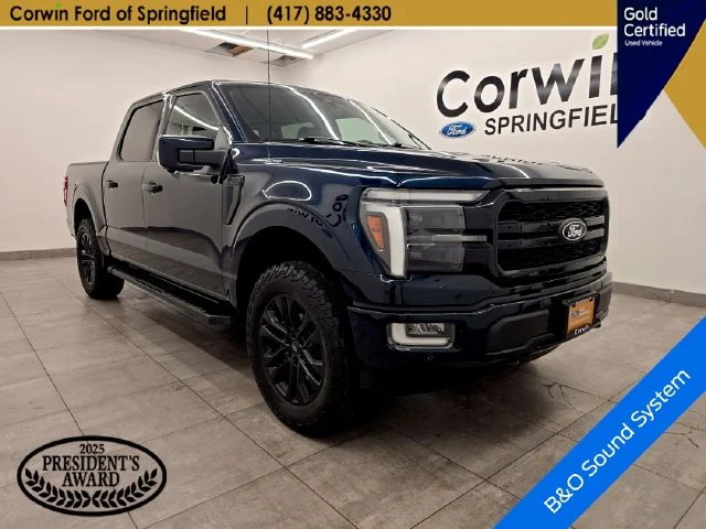 Certified Used 2024 Antimatter Blue Metallic Ford Lariat image 7