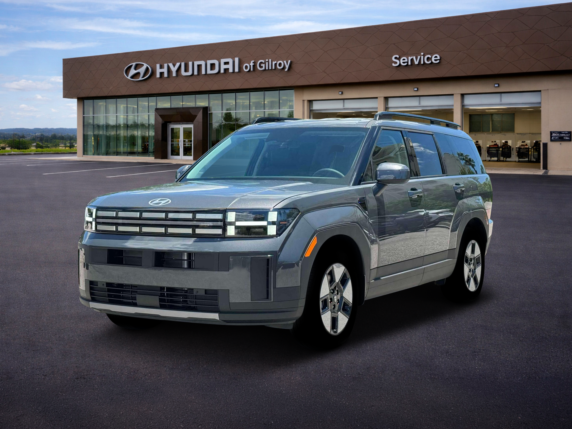 New 2026 Gray Hyundai SEL image 1
