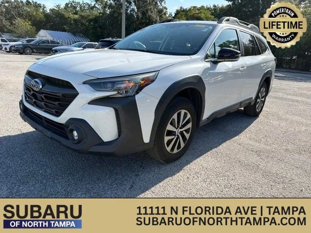 Certified Used 2024 Crystal White Pearl Subaru Premium image 1