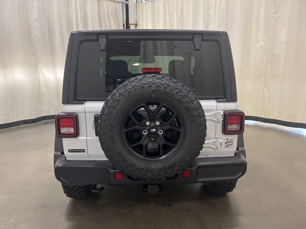 New 2026 Bright White Clear-Coat Exterior Paint Jeep Willys image 18
