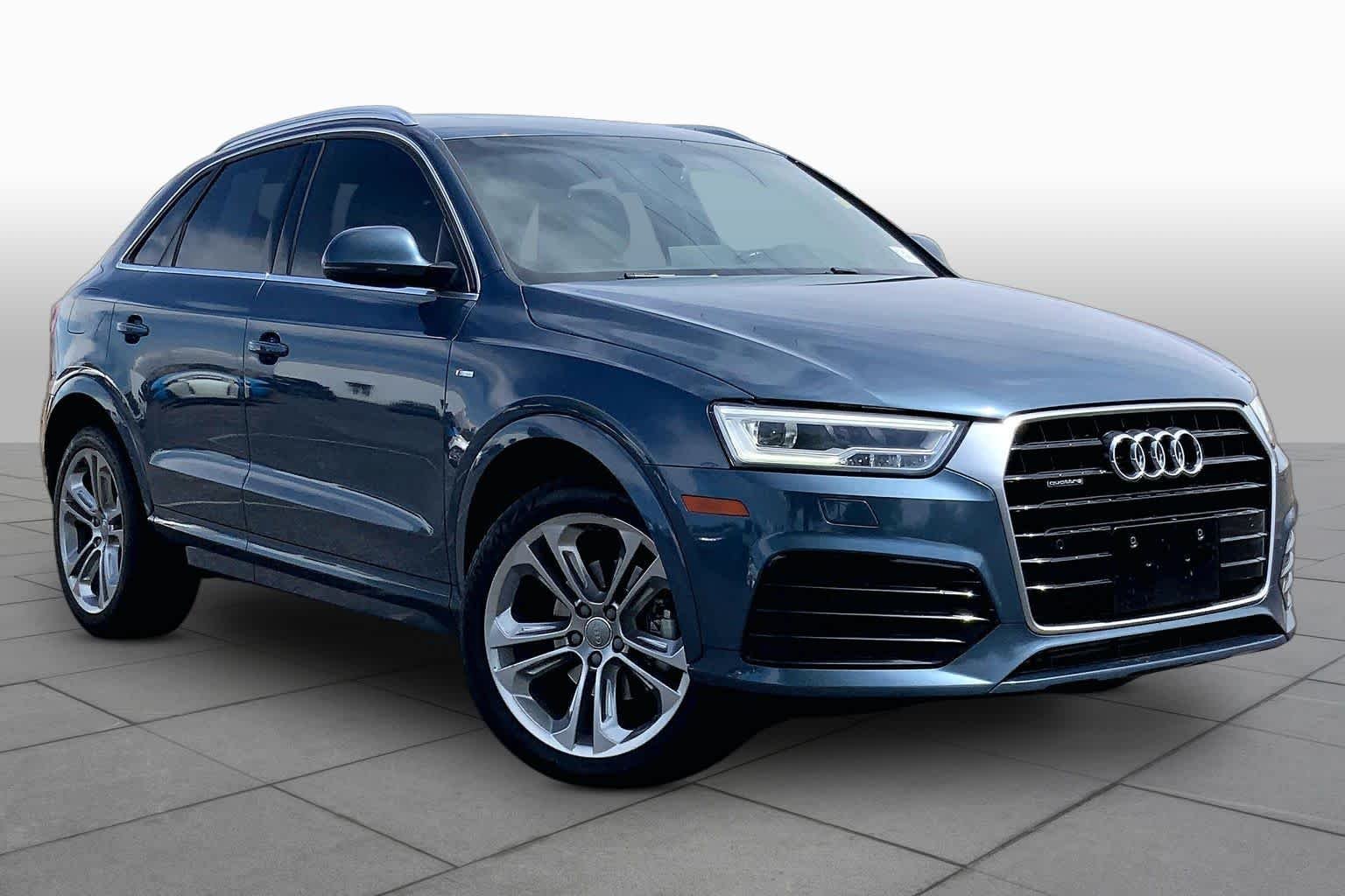 Used 2018 Utopia Blue Metallic Audi Premium Plus image 3