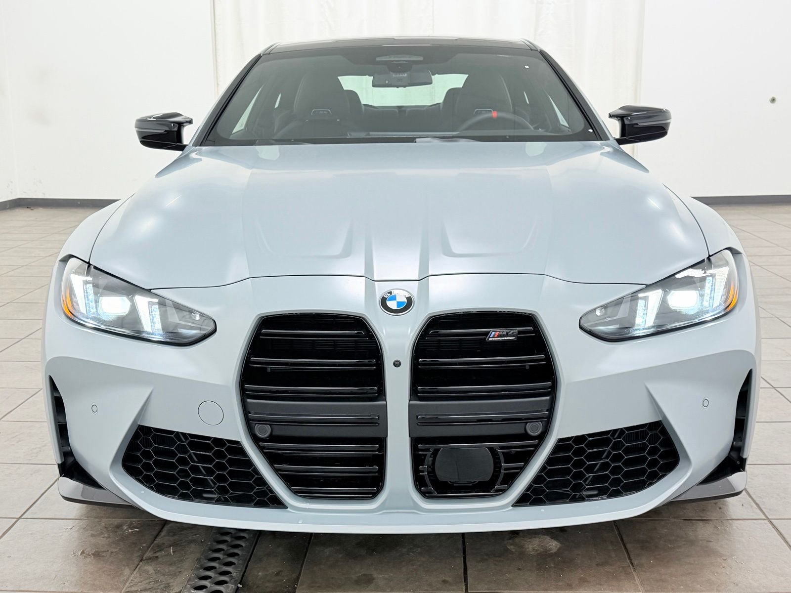 New 2025 Frozen Brooklyn Grey Metallic BMW Competition image 12