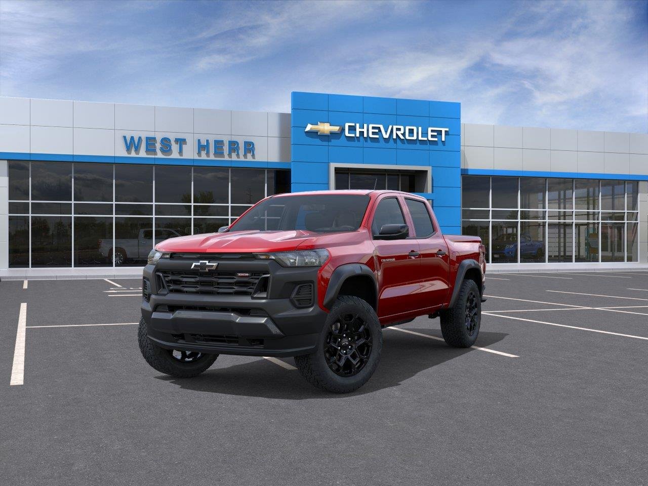 New 2026 Radiant Red Tintcoat Chevrolet Trail Boss image 8