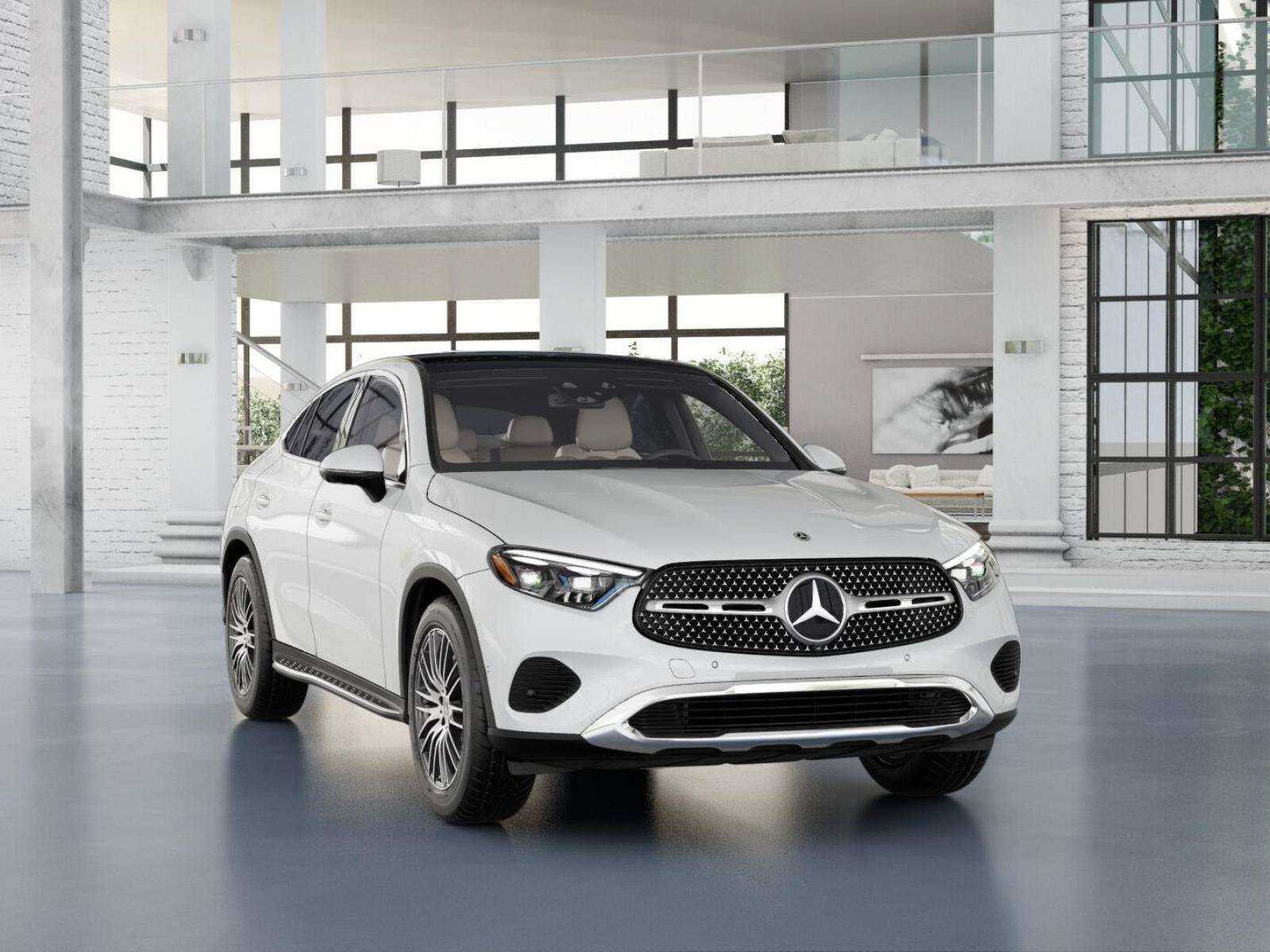 New 2026 MANUFAKTUR Moonlight White Metallic Mercedes-Benz GLC 300 image 10