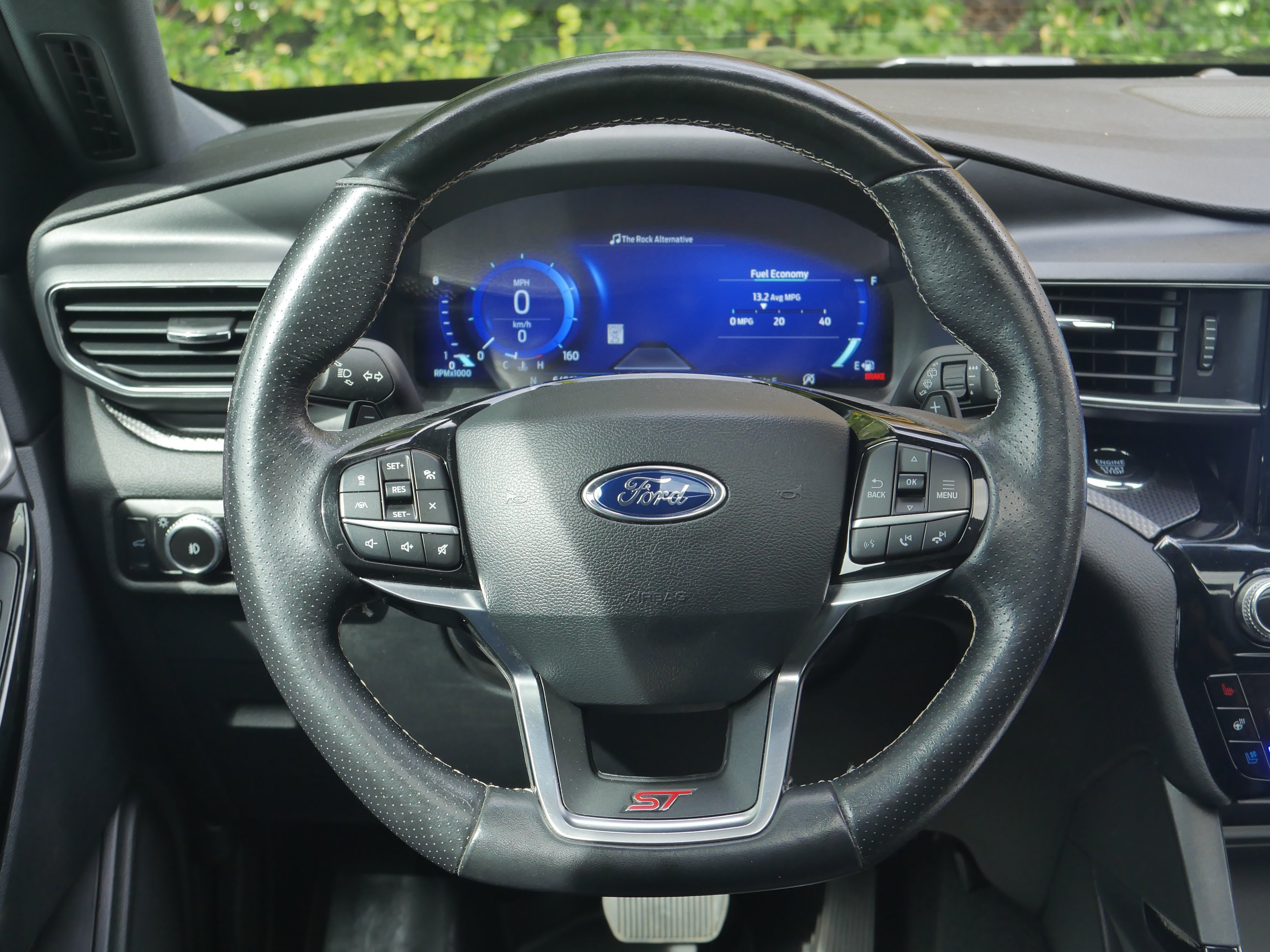 Used 2023 Agate Black Metallic Ford ST image 7