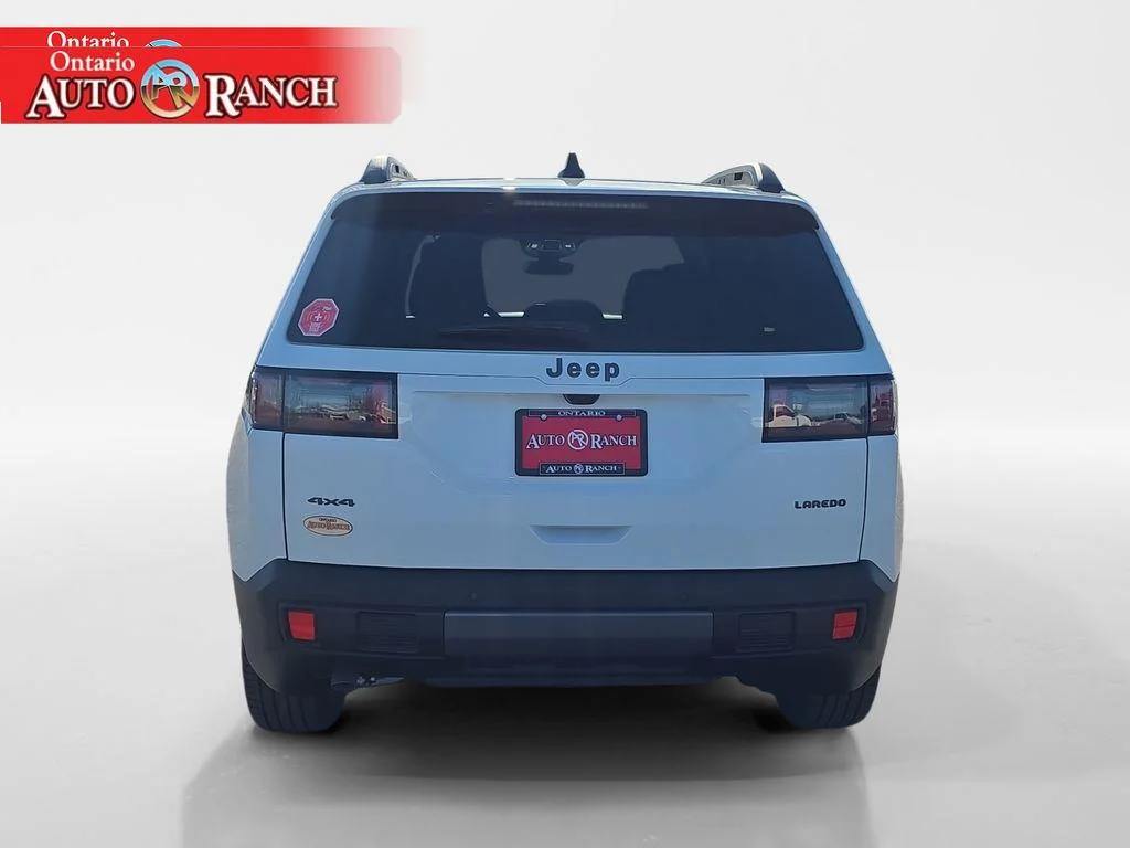 New 2026 Bright White Clearcoat Jeep Laredo image 4